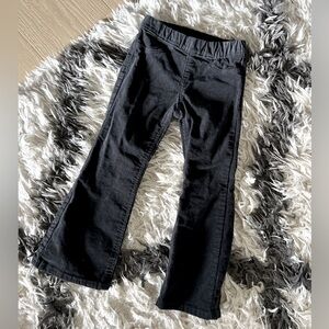 Dark gray corduroy jegging